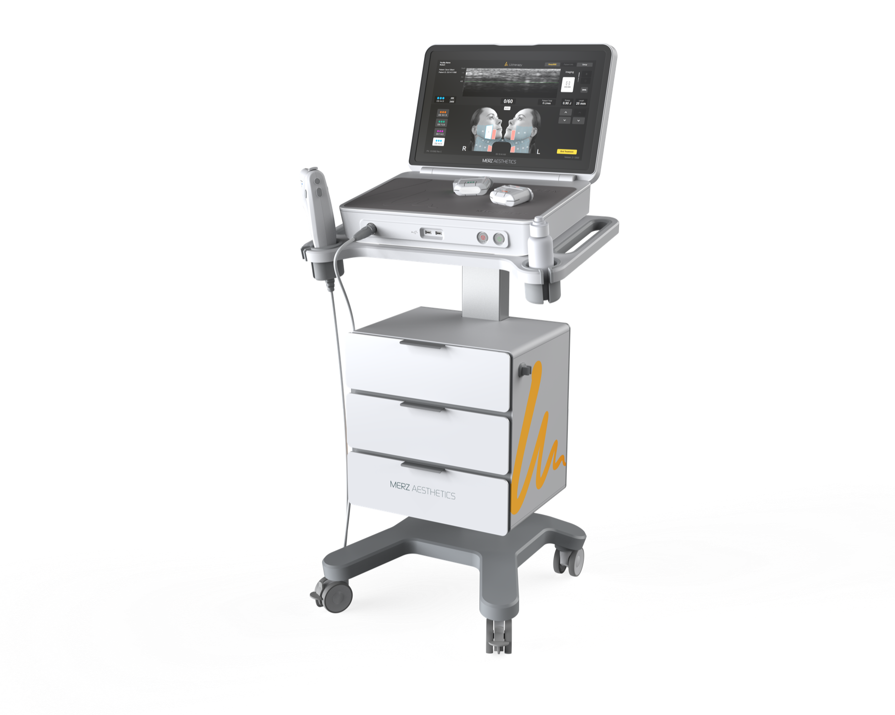 Machine Ultherapy PRIME avec transducteurs